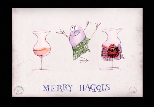 Merry Haggis Scottish Folklore by Tony Fernandes